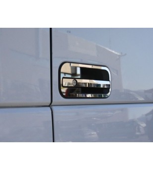 DAF XF 106 Pair covers for handle door - 011DXF106 - Stainless / Chrome accessories - Verstralershop