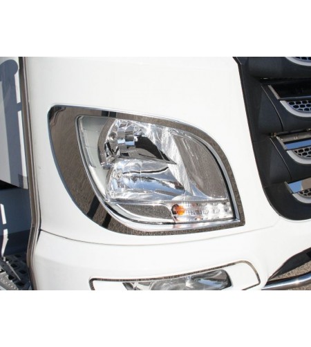 RVS Inox - Acitoinox - Profile Koplamp - DAF - XF - 106 - 2013-2021