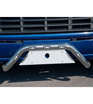 Acitoinox bull bar nummerplaat bumperbar italian style  | 050V 