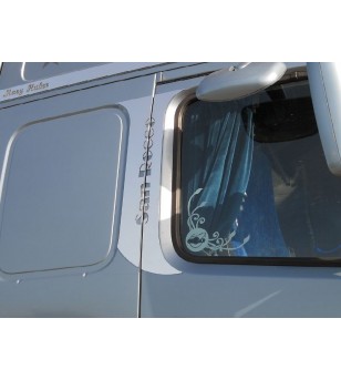 Volvo FH Türrahmen-Kit – anpassbar - 046V - RVS / Chrome accessoires - Verstralershop