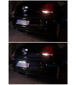 LED-bakljus för registreringsskylt 12V - 4202121