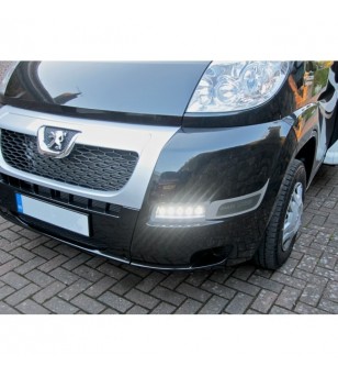 Peugeot Boxer 2007-2014 Dagrijverlichting Kit POD Zwart (onbehandeld) - LP-X250B