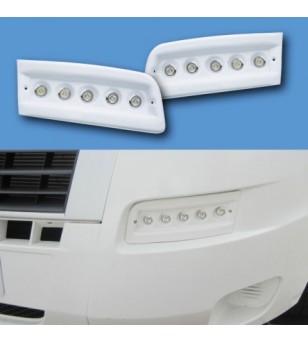 Citroën Jumper 2007-2014 Daytime Running Light Kit POD Svart (obehandlad) - LP-X250B