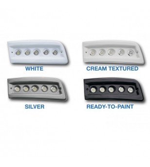 Fiat Ducato 2007- Day Time Running Light Kit POD Black (unpainted) - LP-X250B