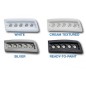 Daytime running lights - L&S - Pod - Black - 12V - Set - Fiat - Ducato - 2007-2014