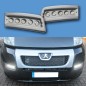 Daytime running lights - L&S - Pod - Black - 12V - Set - Fiat - Ducato - 2007-2014