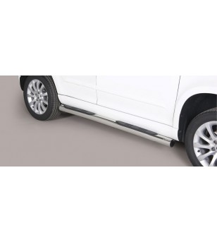 Yeti 4x2, Grand Pedana Side Bars with steps - GP/279/IX - Sidebar / Sidestep - Verstralershop