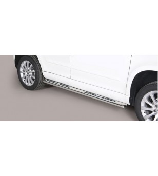Seitenschutzbügel - Misutonida - Design - Oval - Skoda - Yeti - 2014-2018