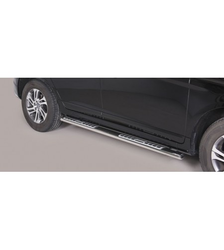 Sidorör - Misutonida - Design - Oval - Svart Matt - Volvo - XC60 - 2008-2016