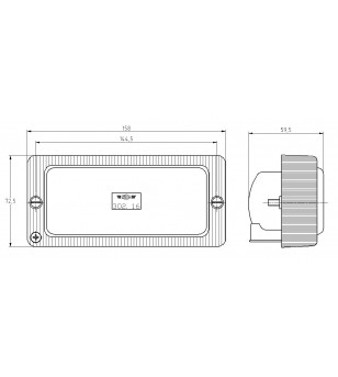 SIM 3217 Blank Foglight - xxx3217-00000 - Lighting - Verstralershop