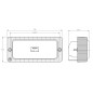 Fog Light - SIM - 3217 - 6.3" - 16cm - Fog Fog Light - SIM - 3217 - 6.3" - 16cm - Fog