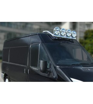 Opel Movano 2004- Roofbar Stainless - RB-BRAGOM04 - Roofbar / Roofrails - Verstralershop