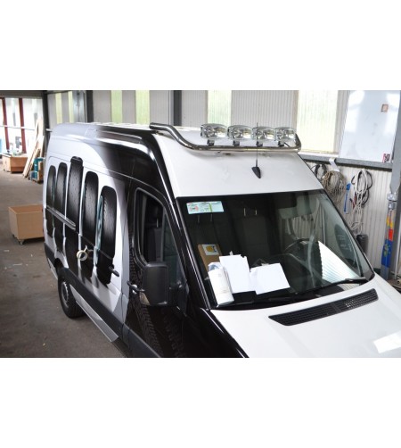 Dachbügel - L&S - Hochglänzender Edelstahl - Ford - Transit - H2 - 2001-2014