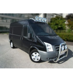 Ford Transit 2001- H2 Dachträger Edelstahl - RB-BRAGFT01H2 - Roofbar / Roofrails - Verstralershop