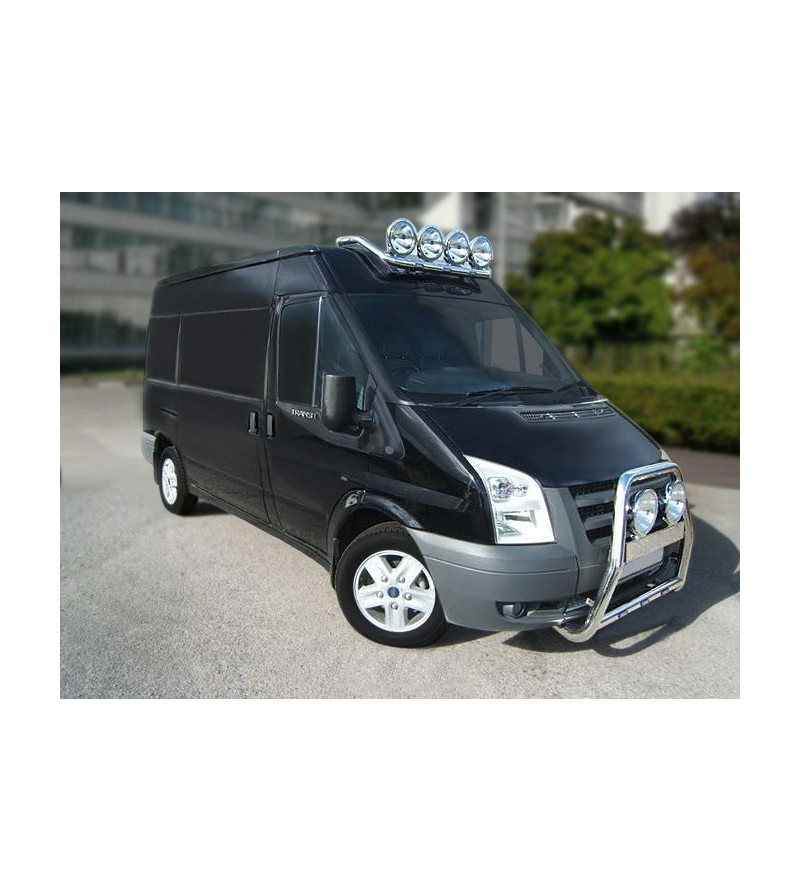 Ford Transit 2001- H2 Dachträger Edelstahl - RB-BRAGFT01H2 - Roofbar / Roofrails - Verstralershop