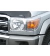 Landcruiser  70 07- Koplampbeschermers blank - HG694C - Overige accessoires - Verstralershop