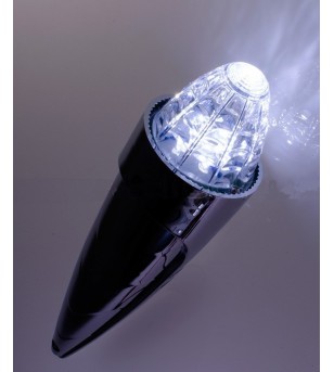 Taklampa - Ledson - Torpedo - Old School - Klar - Vit - 24V