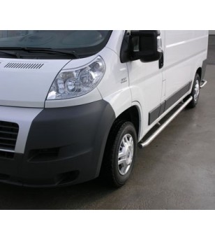 Ducato 2006- L1 H1, Sidebar set polished stainless