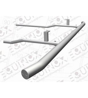 Ducato 2006- L3 H2/H3, Sidebar set brushed stainless