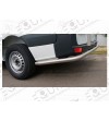 Ducato 2006- L1/L2/L3/L4 H1/H2/H3, Rearbar polished stainless - 030.06.03B.002 - Rearbar / Rearstep - Verstralershop