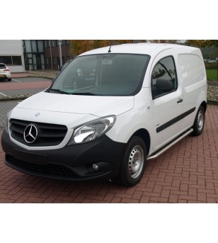 Citan L1, sidebar geborsteld set RVS  - 020.15.07A.001.03 - Sidebar / Sidestep - Verstralershop