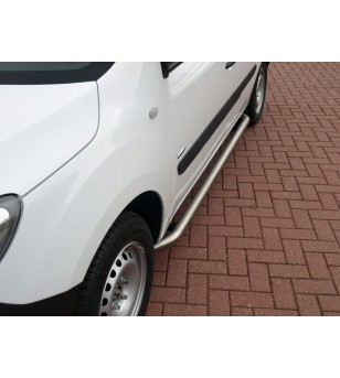 Citan L1, Brushed sidebar set stainless