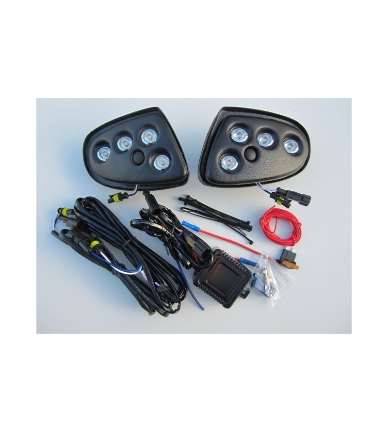 Sprinter 2006-2013 Day Time Running Light Kit POD Black - LP-SPRTB