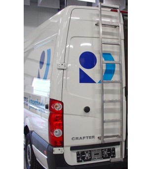 Sprinter 2006- H1, ladder stainless - 040.15.03B.003 - Other accessories - Verstralershop