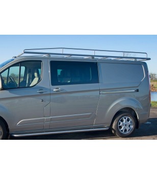 Transit Custom 2012- L1/H1 roof rack Stainless - 110.07.16A.001 - Roofrack - Verstralershop