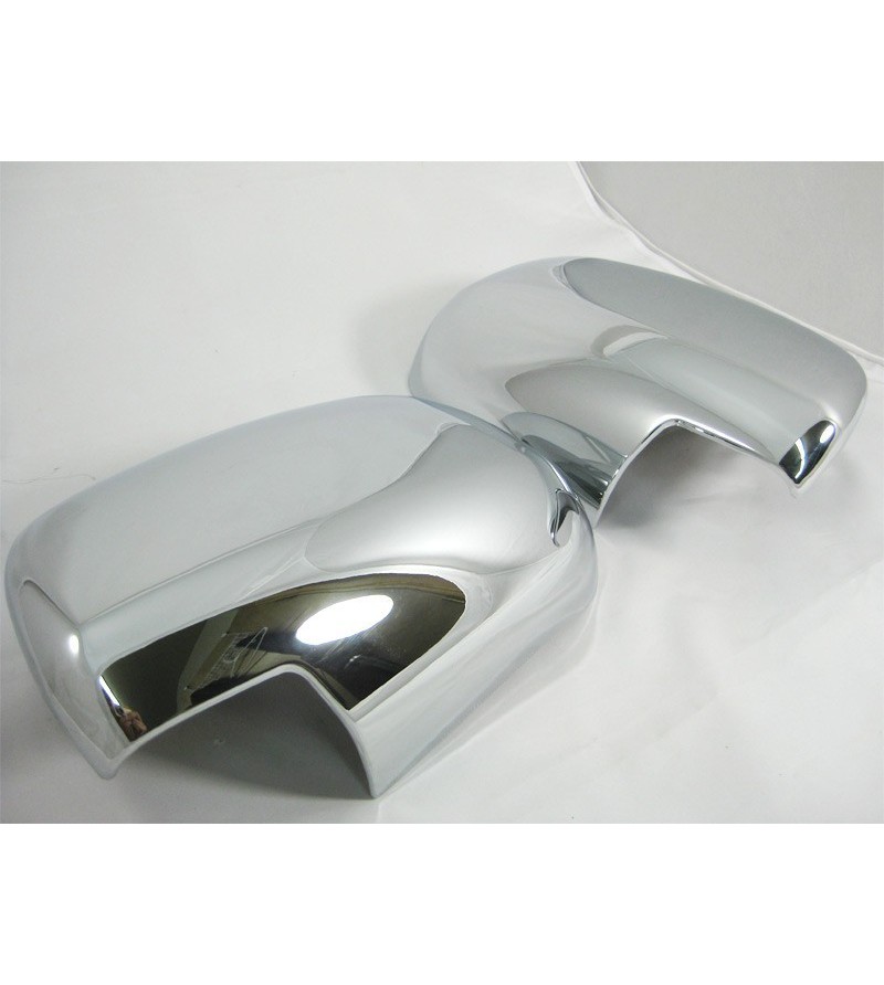 FORD TRANSIT 2003+ Mirror Cover 2 Pcs. S.Steel - 1212200082 - Stainless / Chrome accessories - Verstralershop