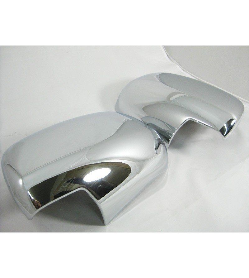 FORD TRANSIT 2003+ Spiegelkappen 2 St. rvs hoogglans - 1212200082 - RVS / Chrome accessoires - Verstralershop