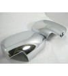 FORD TRANSIT 2003+ Mirror Cover 2 Pcs. S.Steel - 1212200082 - Stainless / Chrome accessories - Verstralershop