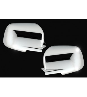 FORD TRANSIT 2003+ Mirror Cover 2 Pcs. S.Steel