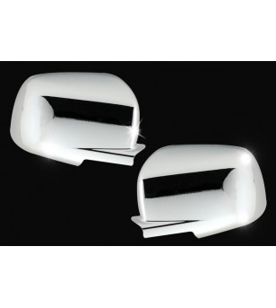 FORD TRANSIT 2003+ Mirror Cover 2 Pcs. S.Steel - 1212200082 - Stainless / Chrome accessories - Verstralershop