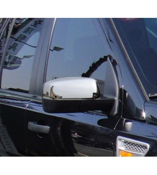 FORD TRANSIT 2003+ Mirror Cover 2 Pcs. S.Steel - 1212200082 - Stainless / Chrome accessories - Verstralershop