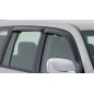 Wind deflectors - Front - Smoke - Set - Toyota - Landcruiser 150 - 2013-2017