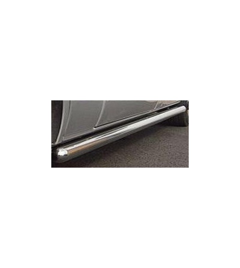 RENAULT CAPTUR 2013+ Plain Side Bars (set) 60 mm - 6142999 - Sidebar / Sidestep - Verstralershop