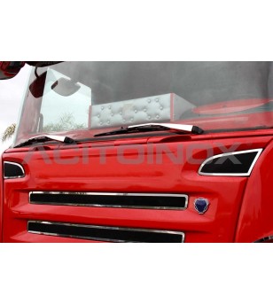 Windscreen wiper cover | Scania L, R, New R, Streamline - 087S - Stainless / Chrome accessories - Verstralershop