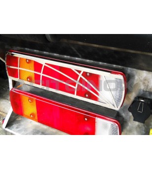 Scania L - STOP LIGHT COVER - 026SRAGNA - Stainless / Chrome accessories - Verstralershop