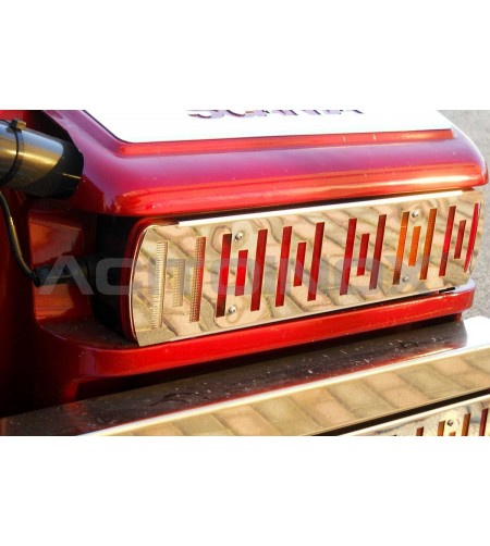 Scania L - STOP LICHT COVER - 026S3 - RVS / Chrome accessoires - Verstralershop