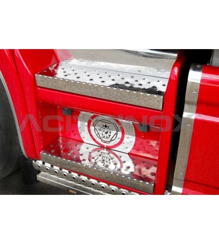 Scania L - ROCKSTUFENABDECKUNG - 022S - RVS / Chrome accessoires - Verstralershop