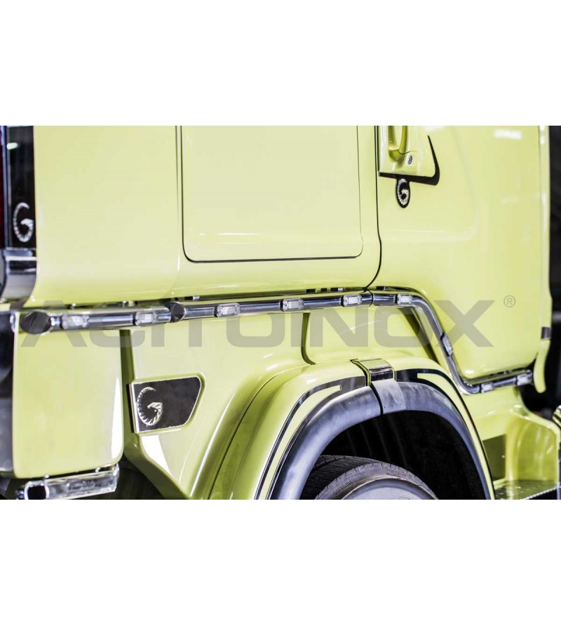 Scania R, Nieuwe R, Streamline deur bar - 099SNR - Bullbar / Lightbar / Bumperbar - Verstralershop Scania R, Nieuwe R, Streamline deur bar - 099SNR - Bullbar / Lightbar / Bumperbar - Verstralershop