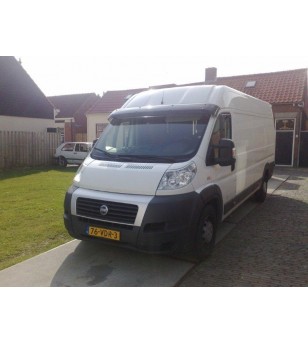 Solskydd - Svart - Ej Transparent - Citroën - Jumper - 2007+