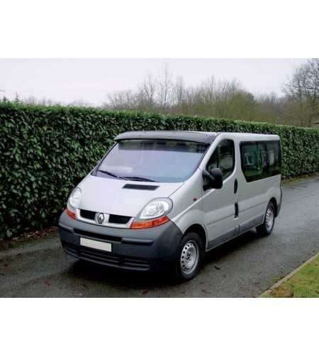 Sonnenblende Trafic 02+ Schwarz - 6121205 - Sonnenblenden - Lights and Styling - €174,99