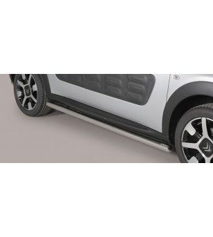 Citroën C4 Cactus 2015 side protections Inox rvs - TPS/378/IX - Bullbar / Lightbar / Bumperbar - Verstralershop