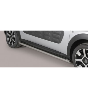 Citroën C4 Cactus 2015 side protections Inox stainless steel