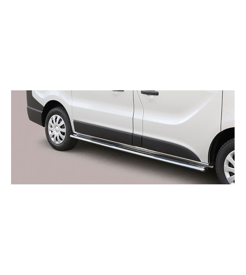 Vivaro 2014-, Oval Grand Pedana Oval Side Bars with steps - GPO/382/IX - Sidebar / Sidestep - Verstralershop