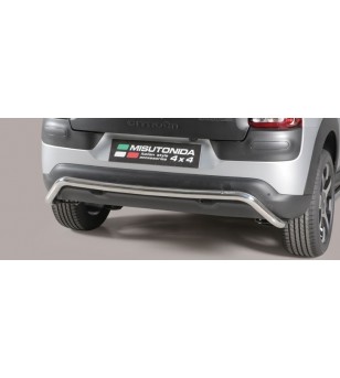 Citroën C4 Cactus 2015 rear protection Inox stainless steel