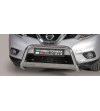 Nissan X-Trail 2015 EC Approved Medium Bar Inox rvs - EC/MED/379/IX - Bullbar / Lightbar / Bumperbar - Verstralershop