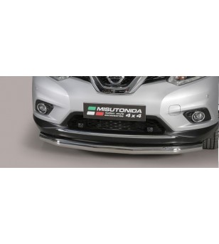 Nissan X-Trail 2015 Slash Bar Inox ø76 rvs - SLF/379/IX - Bullbar / Lightbar / Bumperbar - Verstralershop